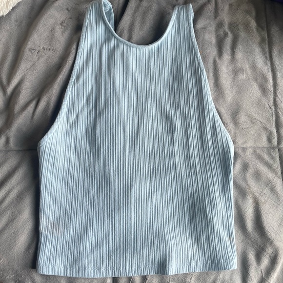 Blue Zara Tank Top New - Picture 1 of 3